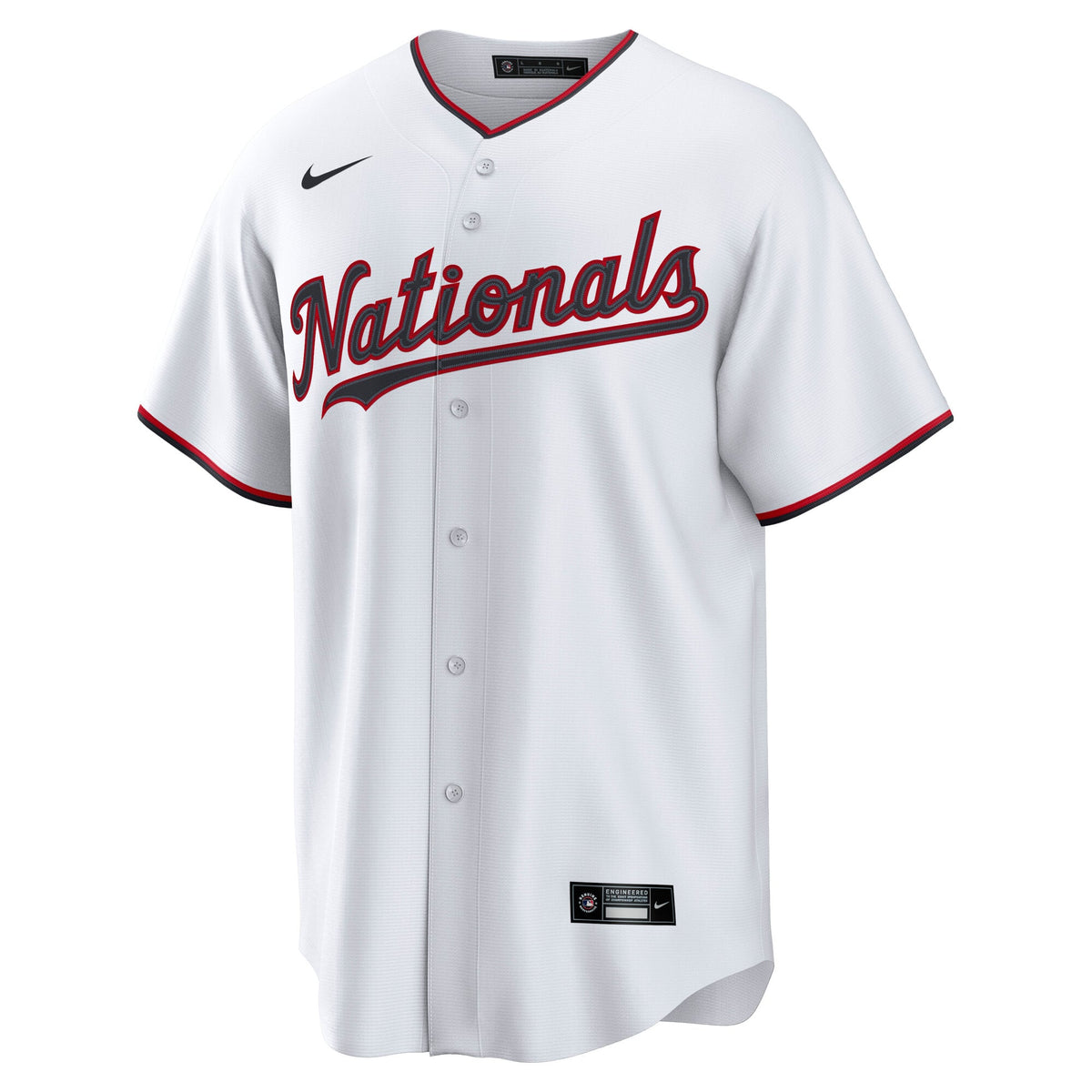 Men's  Washington Nationals Dylan Crews Nike White Home Replica Jersey