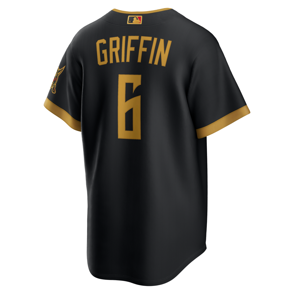 Men's Pittsburgh Pirates Konnor Griffin Nike Black 2026 City Connect Stadium Jersey