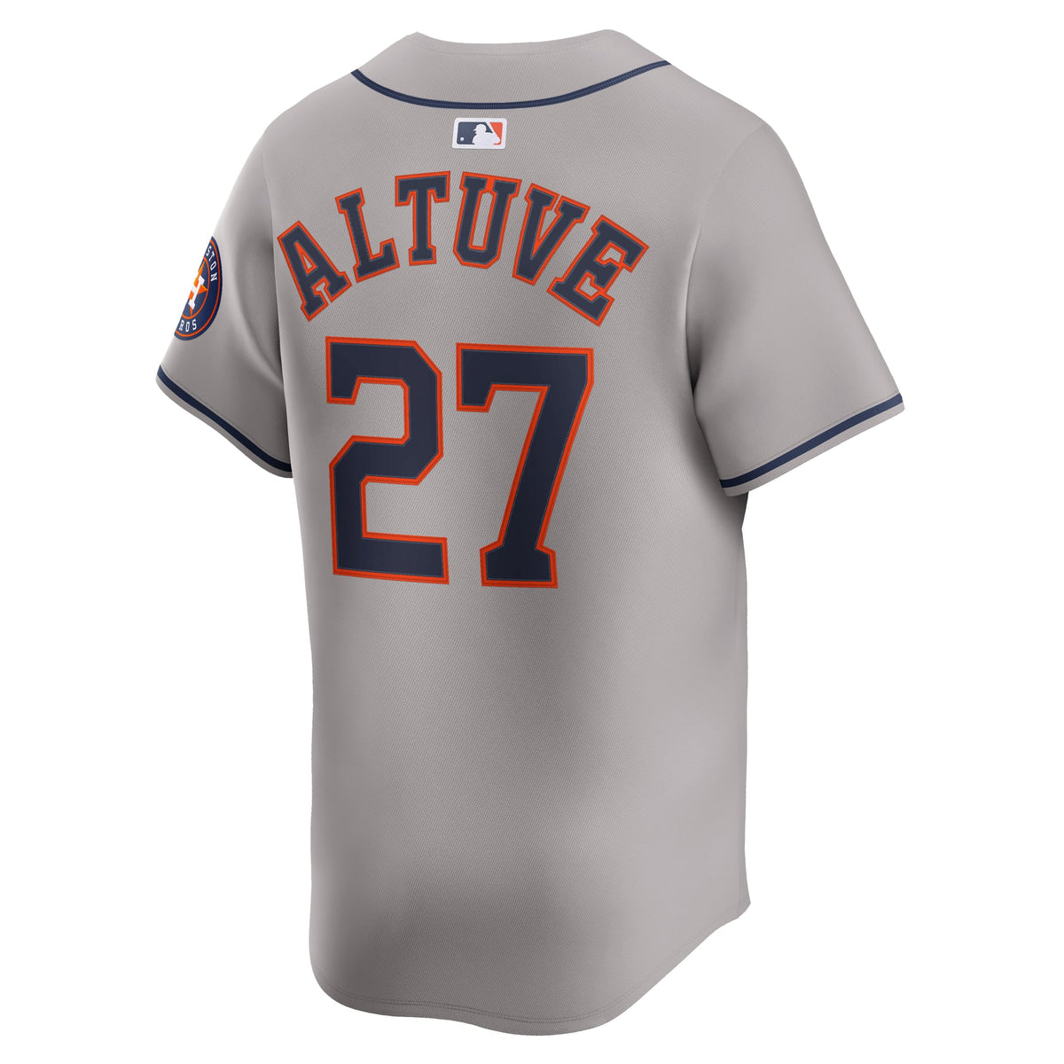 Men's Houston Astros Jose Altuve Nike White Home Limited Player Jersey