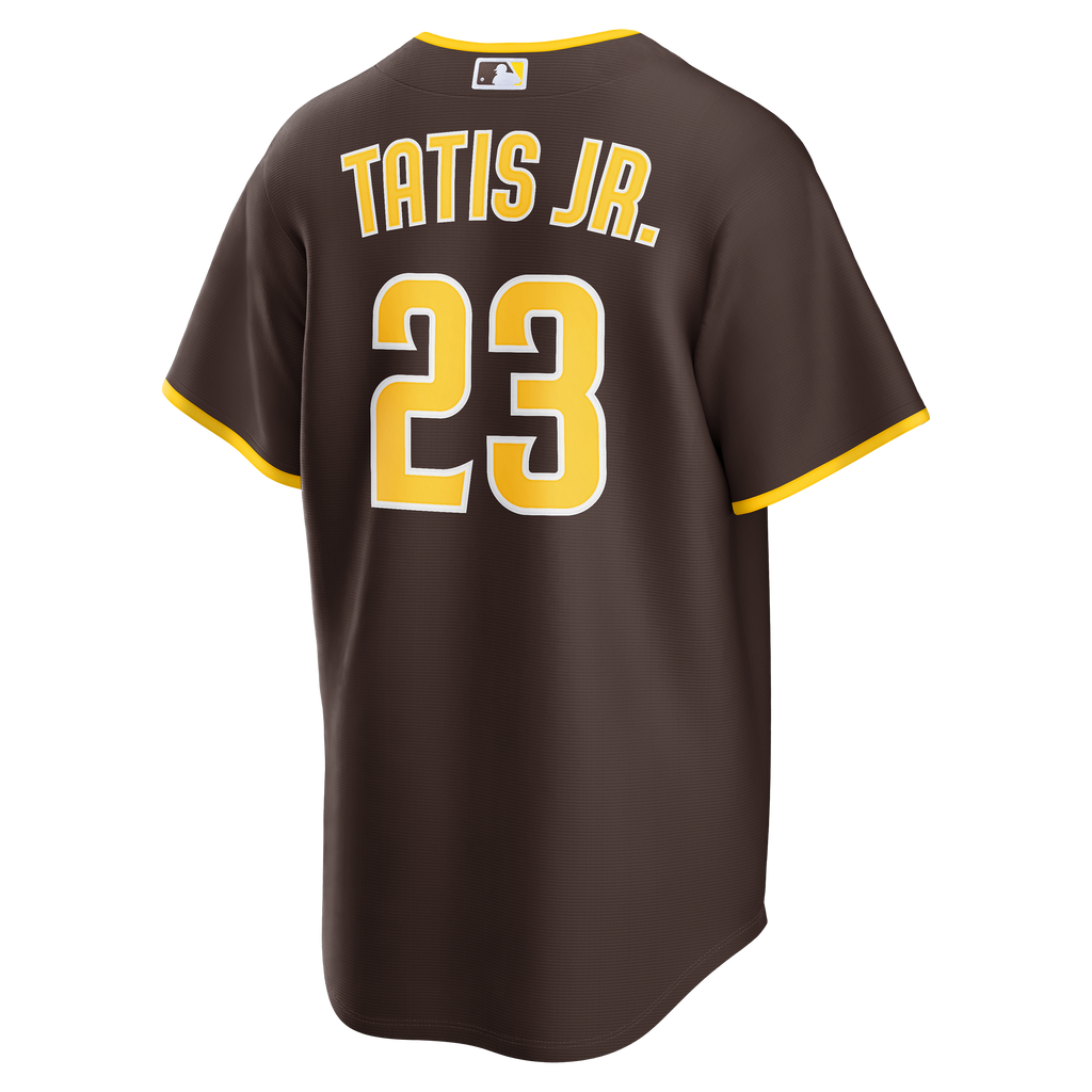 Men's San Diego Padres Fernando Tatis Jr. Nike Brown Road Replica Jersey