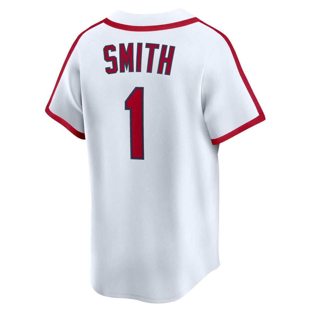 Men's St. Louis Cardinals Ozzie Smith Nike Blue Throwback Cooperstown Collection Limited Jersey
