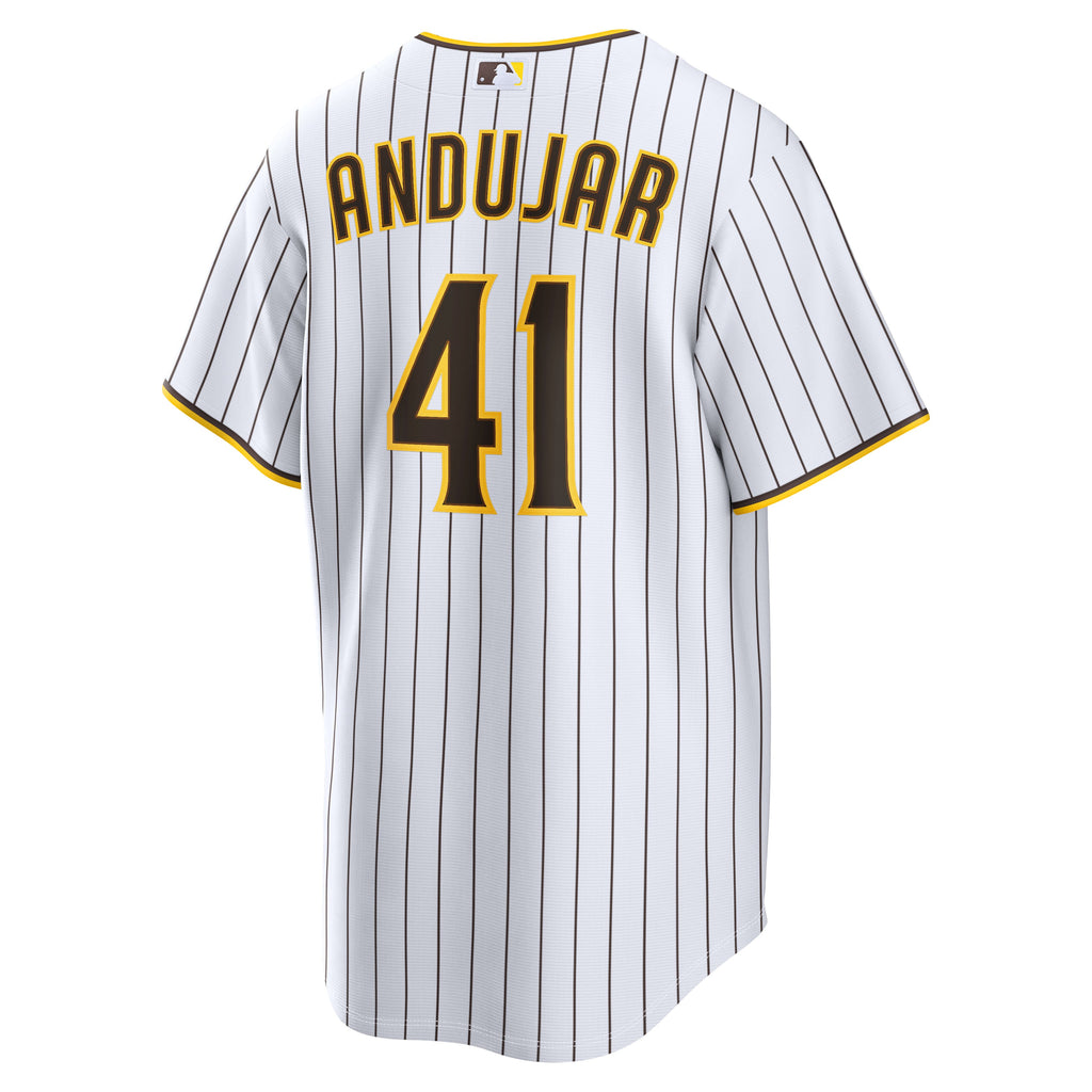 Men's San Diego Padres Miguel Andujar Nike White Home Replica Jersey