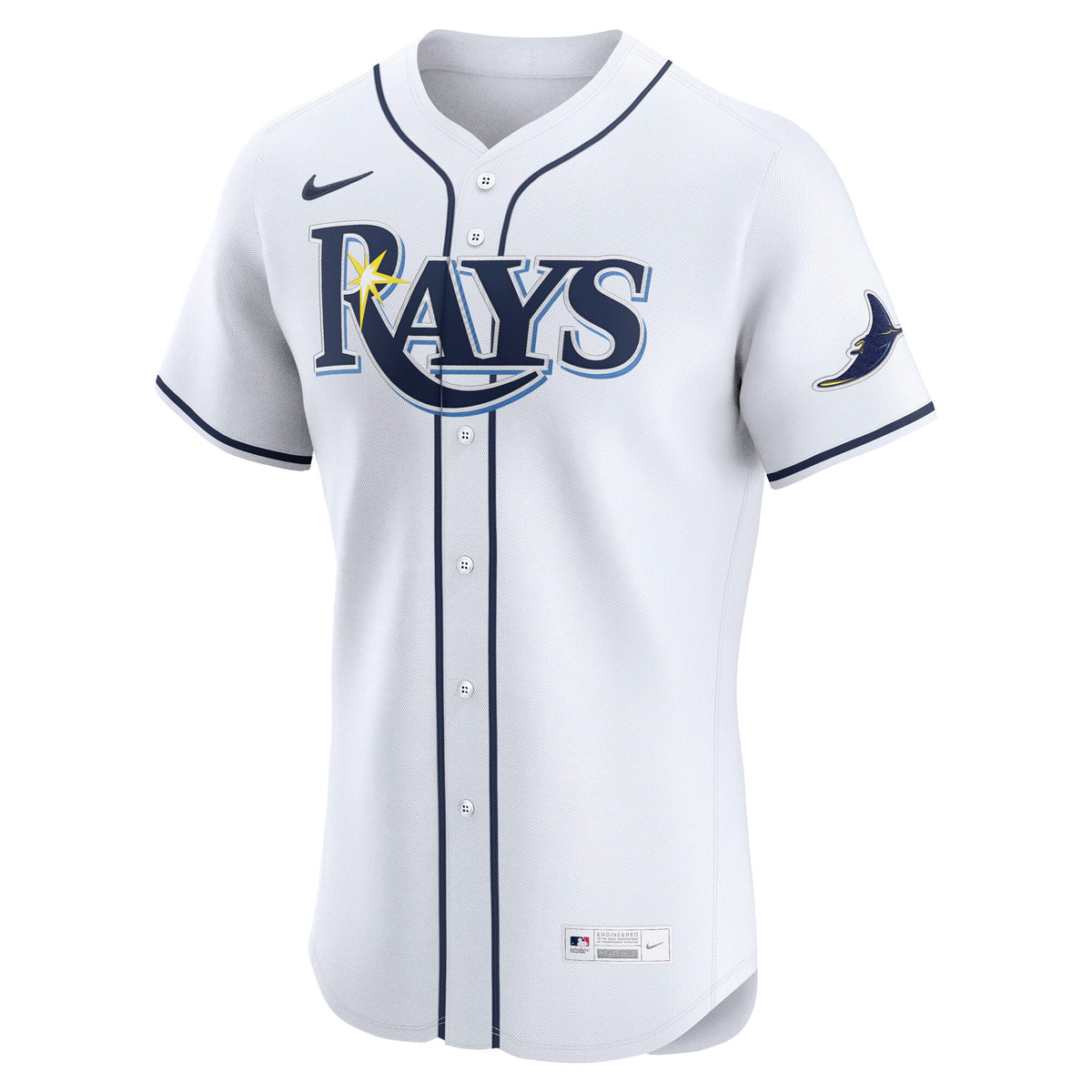 Men's Tampa Bay Rays Nike White Home Elite Jersey