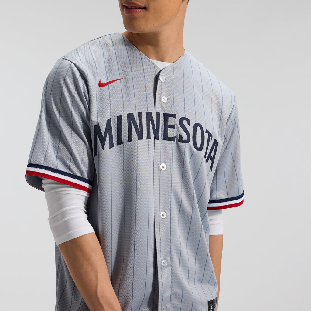 Men's Minnesota Twins  Nike White Home Replica Team Jersey