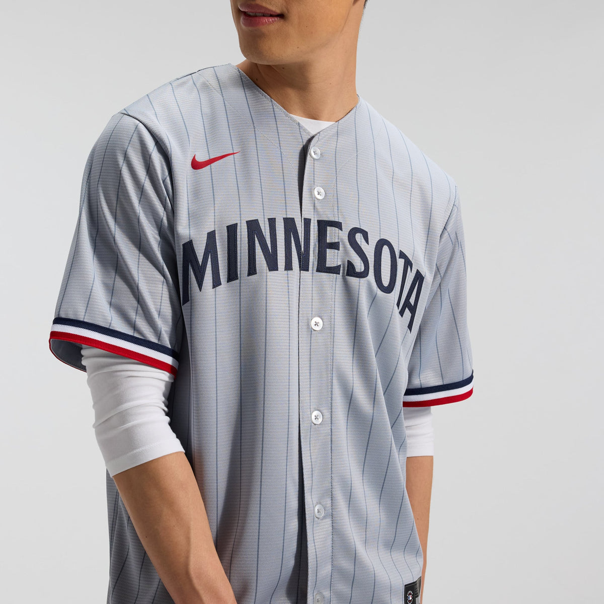 Men's Minnesota Twins  Nike White Home Replica Team Jersey