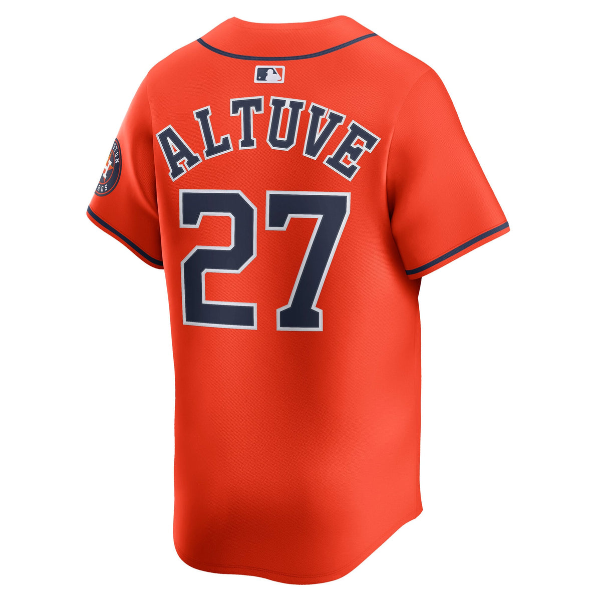 Men's Houston Astros Jose Altuve Nike Gray Road Limited Player Jersey