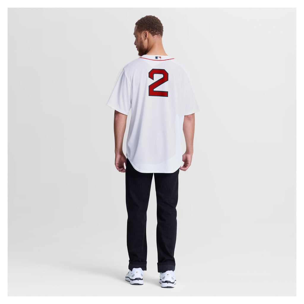 Men's Boston Red Sox Isiah Kiner-Falefa Nike White Home Replica Jersey