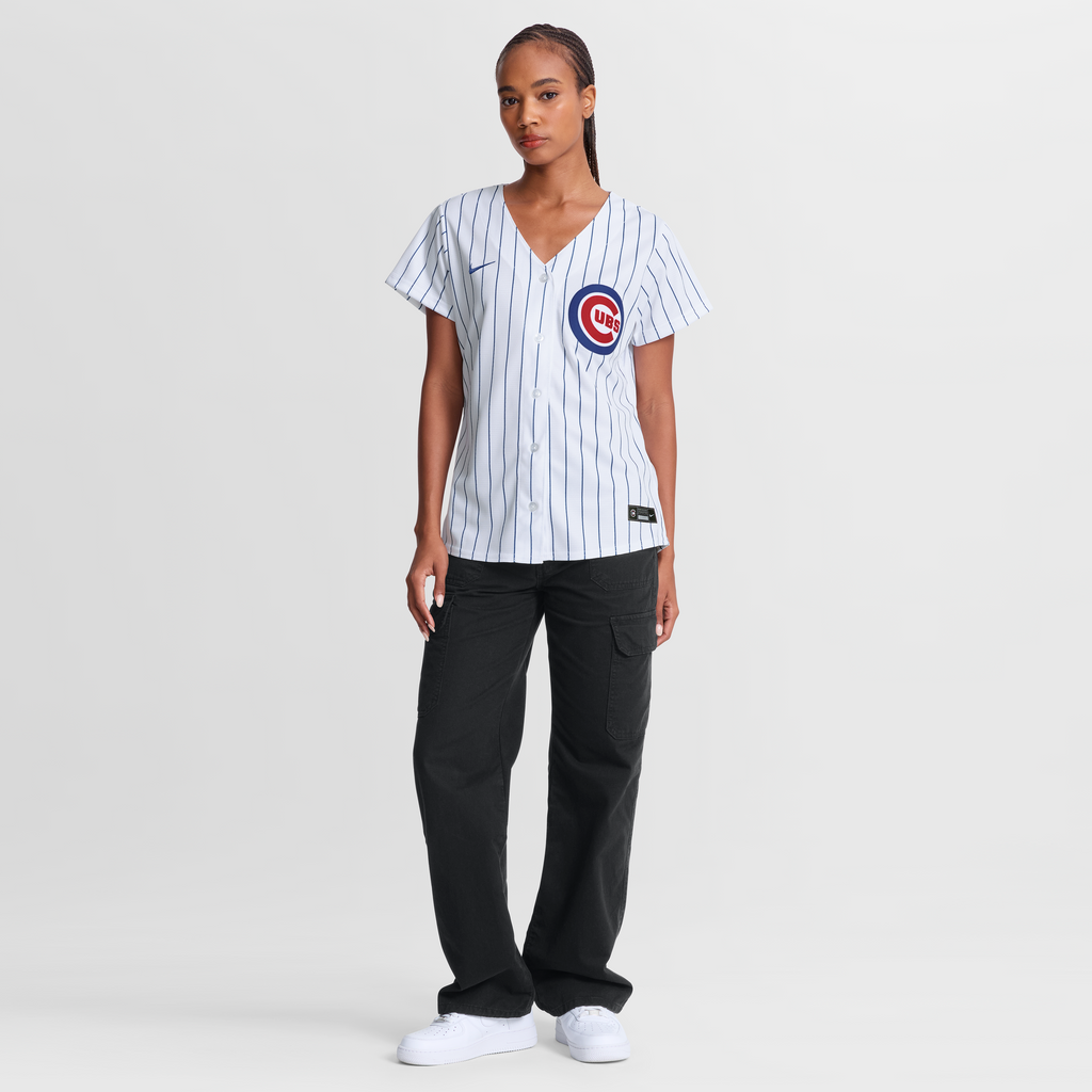 Women's Chicago Cubs Moisés Ballesteros Nike White Home Replica Jersey