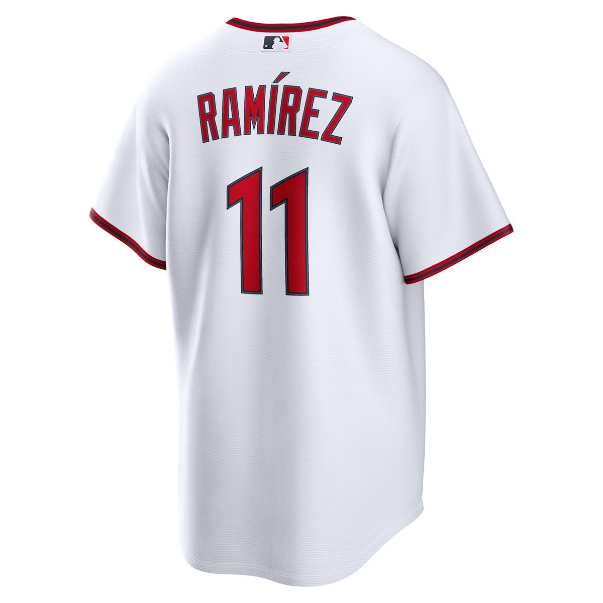 Men's Cleveland Guardians José Ramírez Nike White Home Replica Jersey
