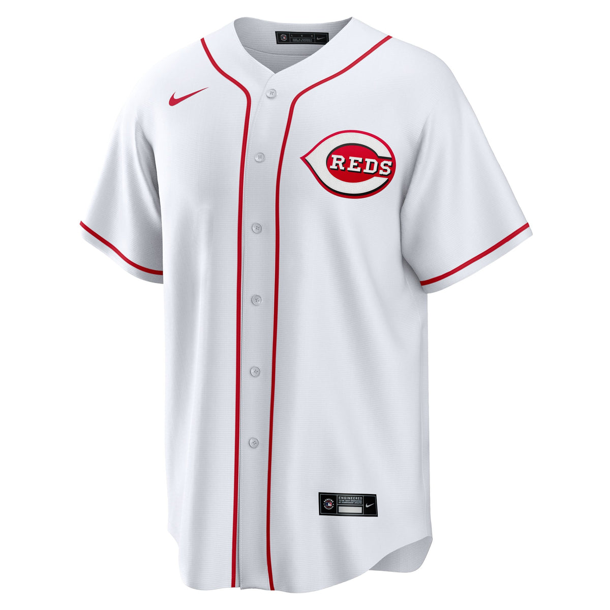 Men's Cincinnati Reds Ke'Bryan Hayes Nike White Home Replica Jersey