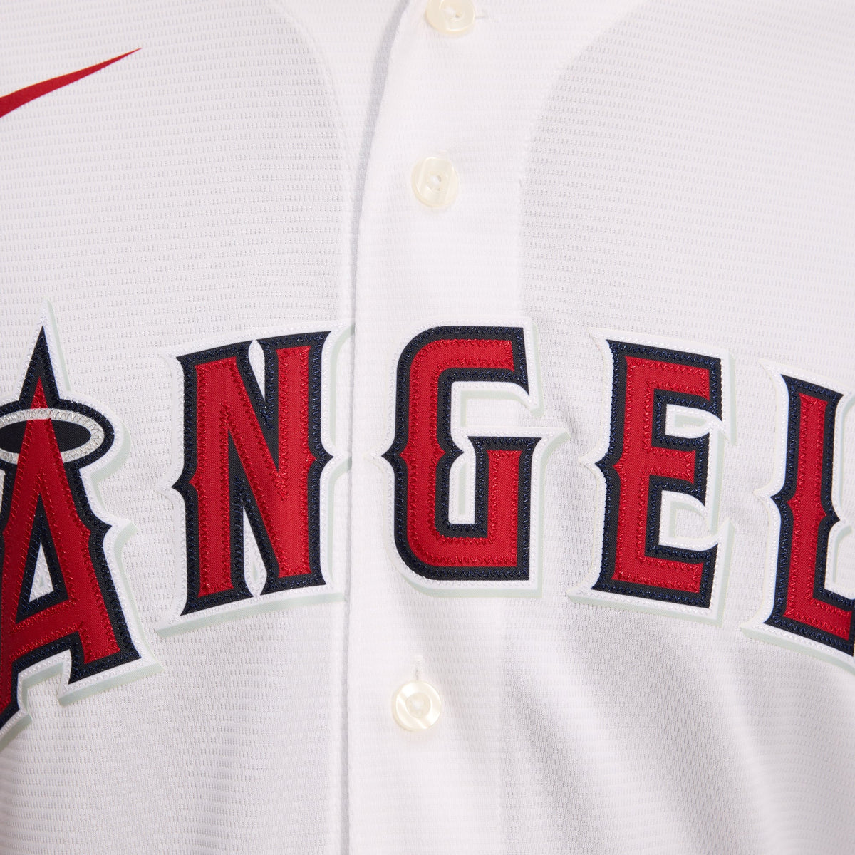 Men's Los Angeles Angels Nike White Home Replica Team Jersey