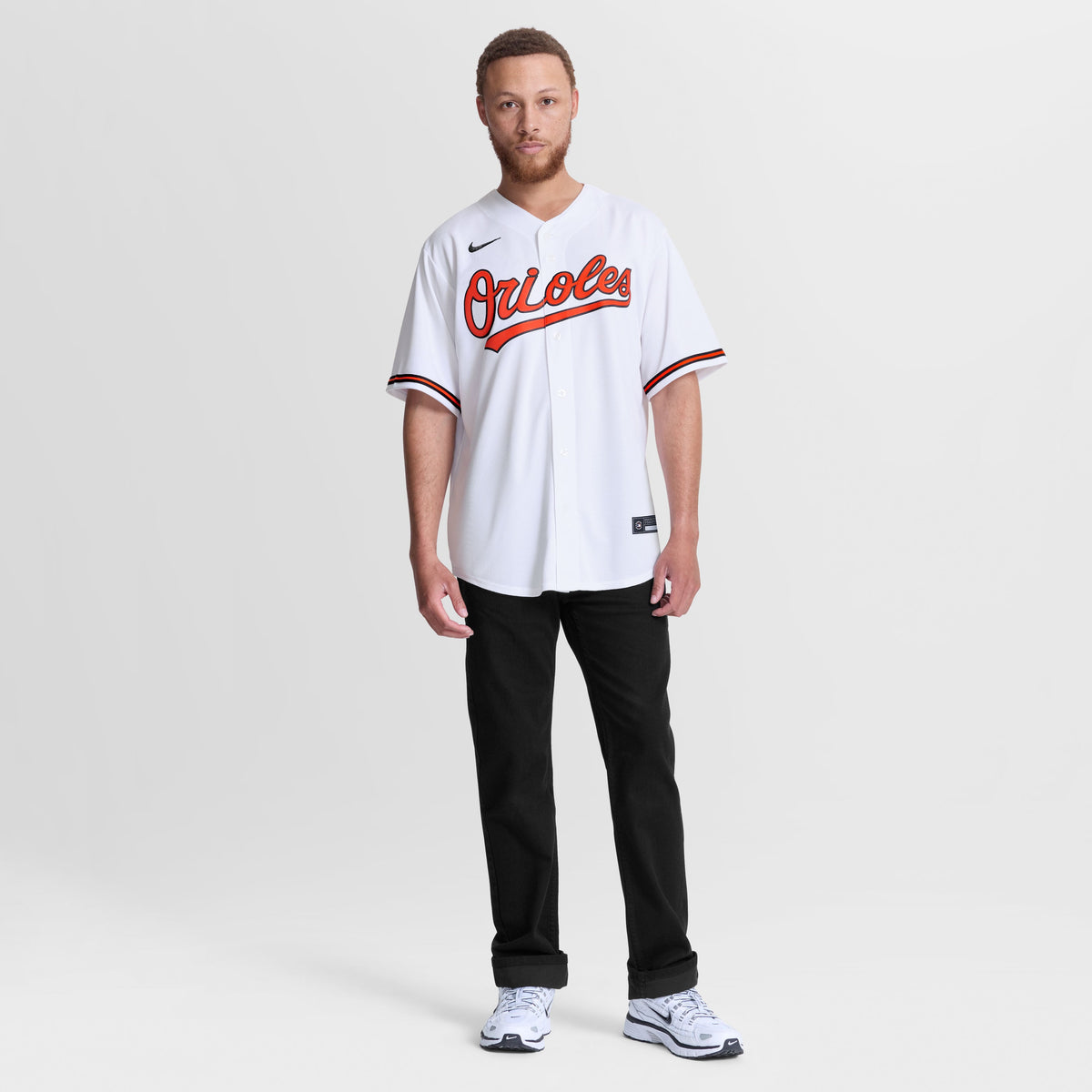 Men's Baltimore Orioles Nike White Home Replica Jersey