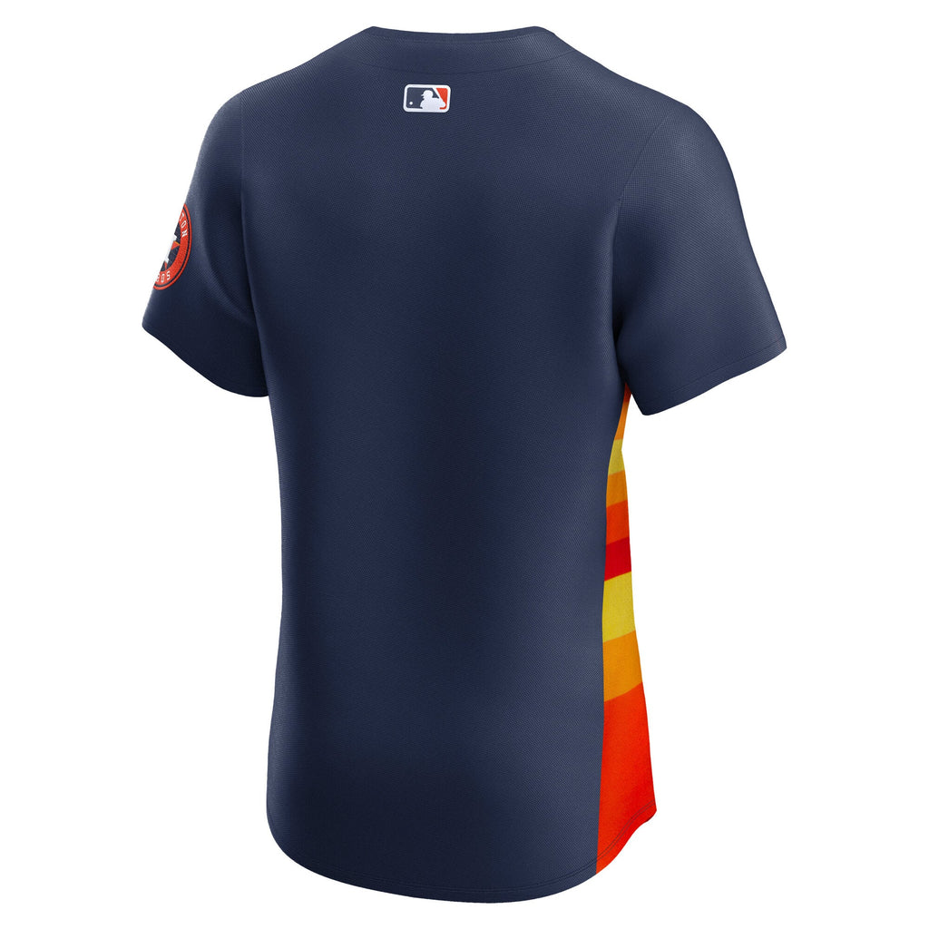 Men's Houston Astros Nike Orange Alternate Elite Jersey