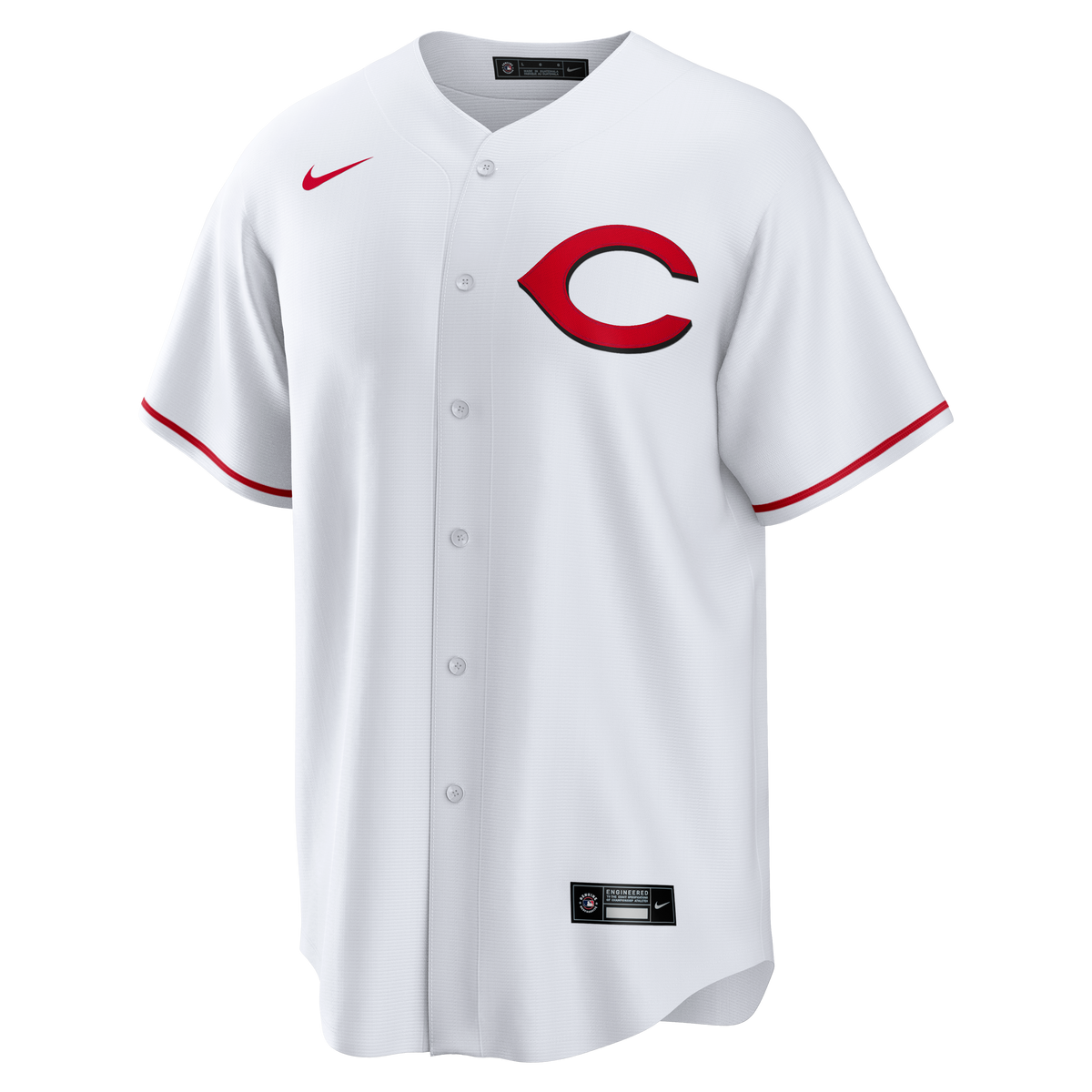 Men's  Cincinnati Reds Elly De La Cruz Nike White Alternate 2 Replica Jersey
