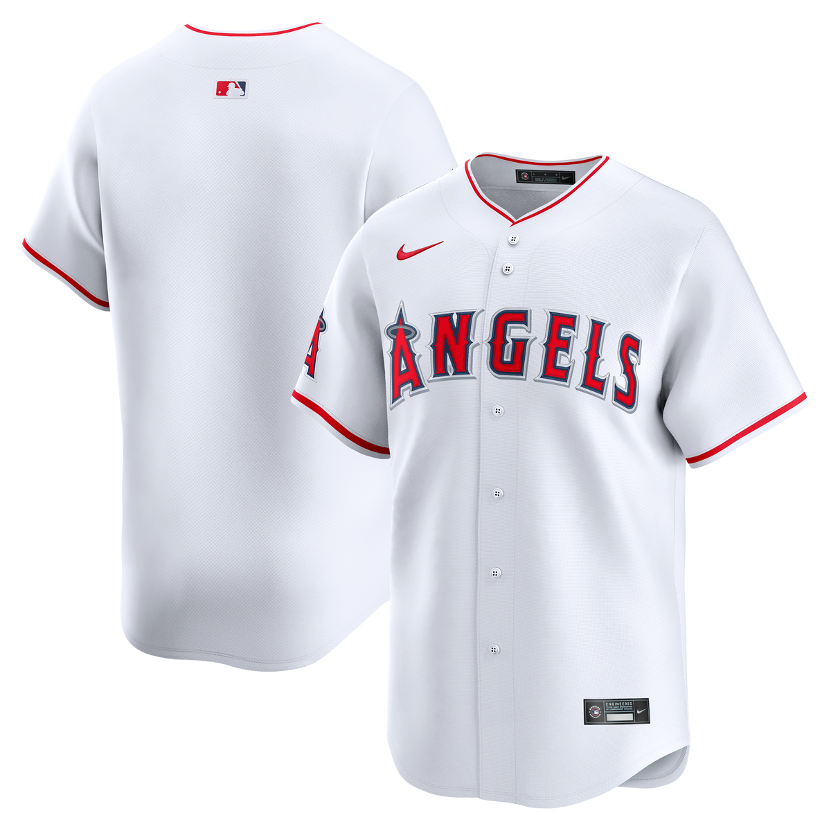 Men's Los Angeles Angels Nike Red Alternate Limited Jersey