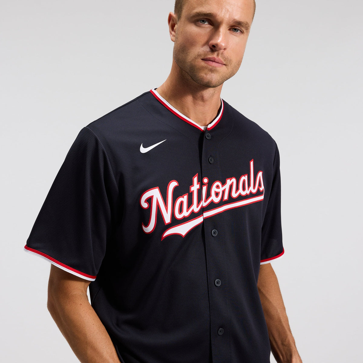 Men's  Washington Nationals Dylan Crews Nike White Home Replica Jersey