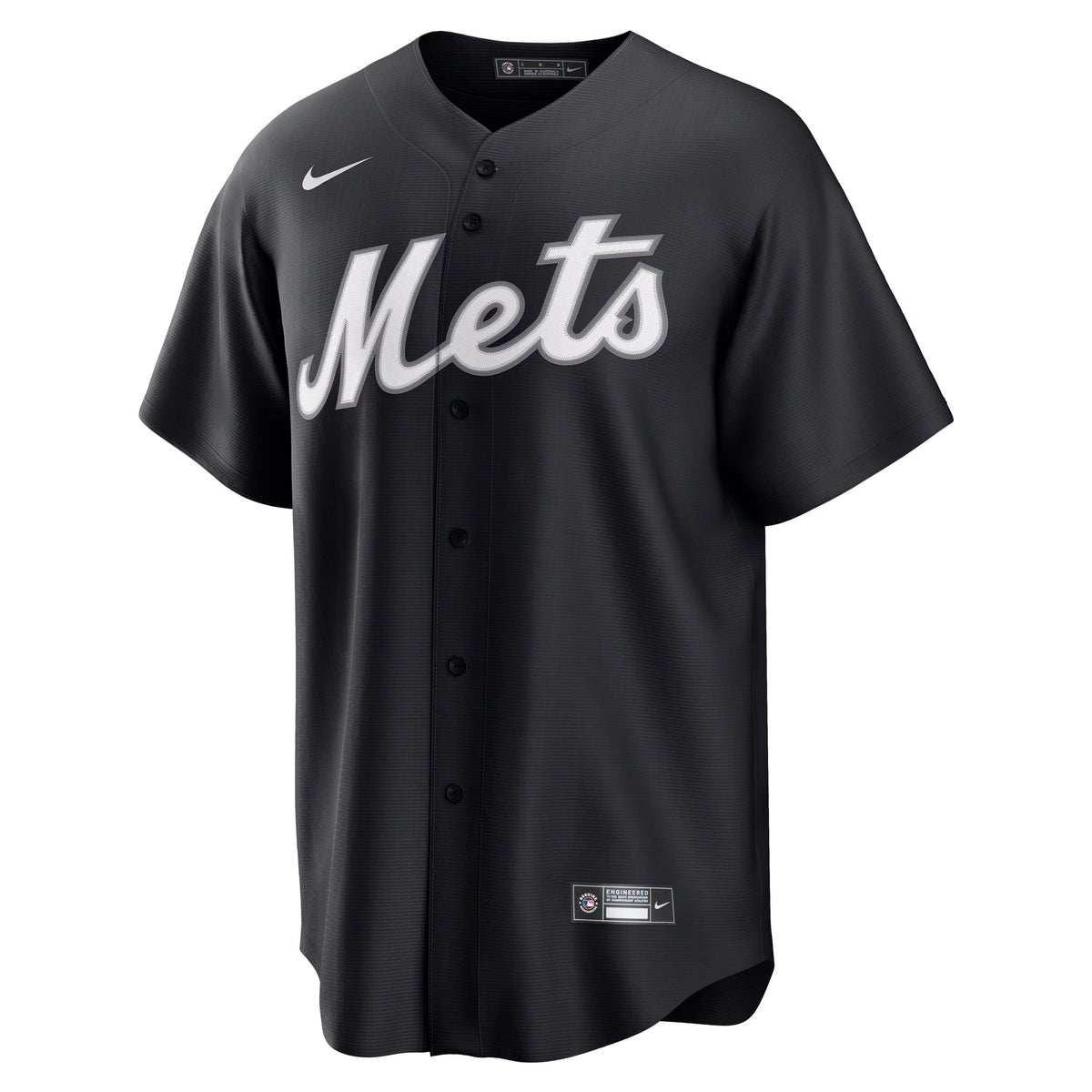 Men's New York Mets Francisco Lindor Nike Black  Replica Player Jersey