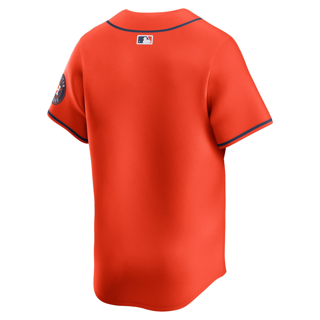 Men's Houston Astros Nike Orange Alternate Limited Jersey