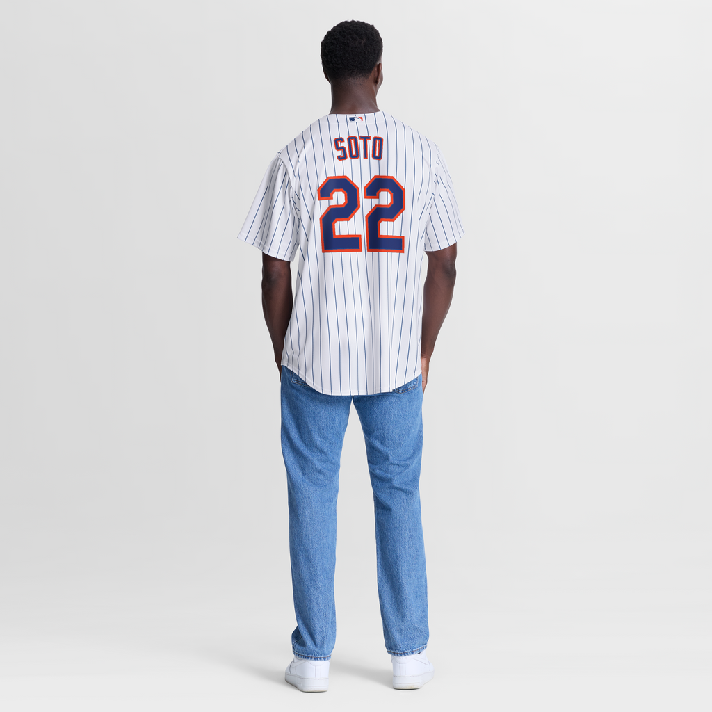 Men's New York Mets Juan Soto Nike White Home Replica Jersey