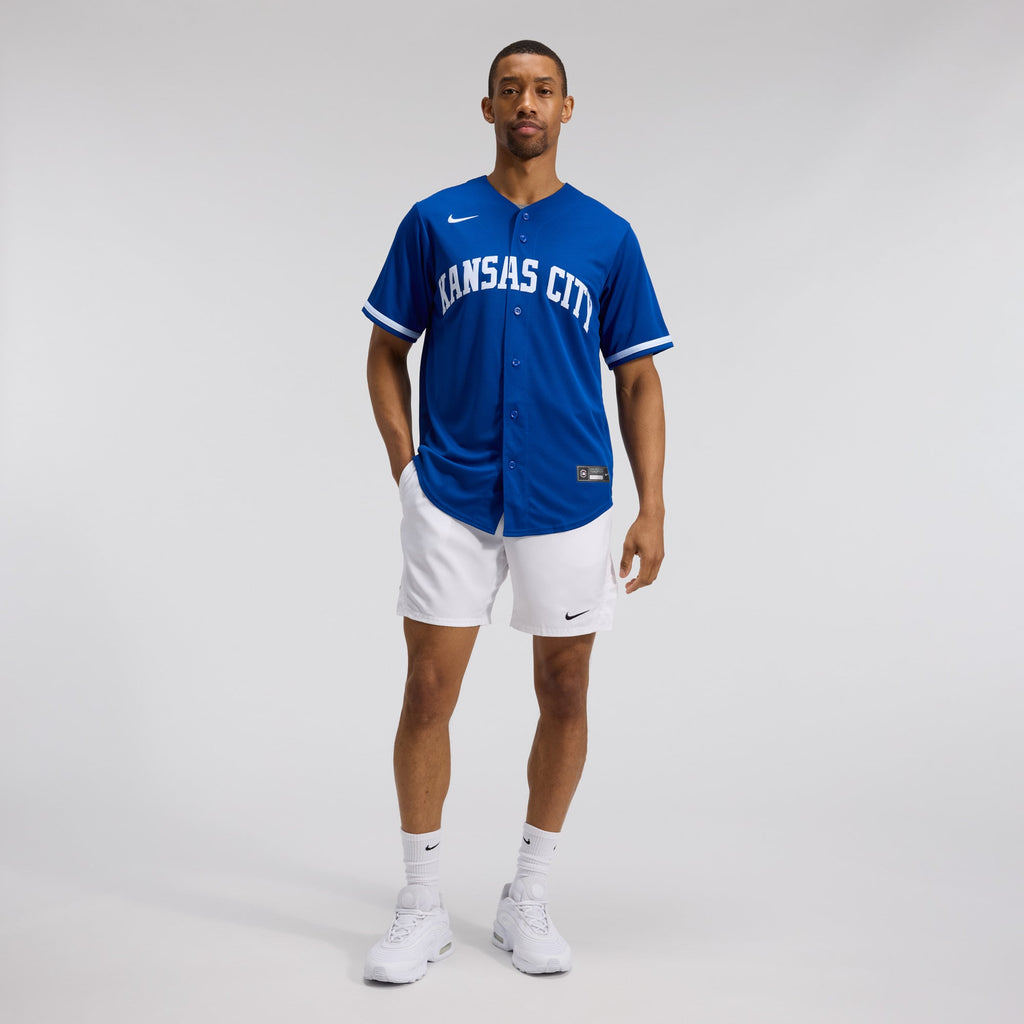 Men's Kansas City Royals Nike Gray Road Replica Team Jersey