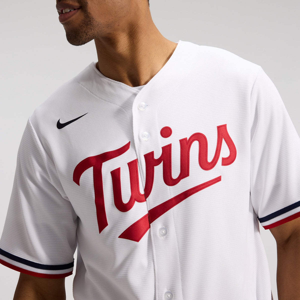 Men's Minnesota Twins Nike Gray Road Replica Team Jersey