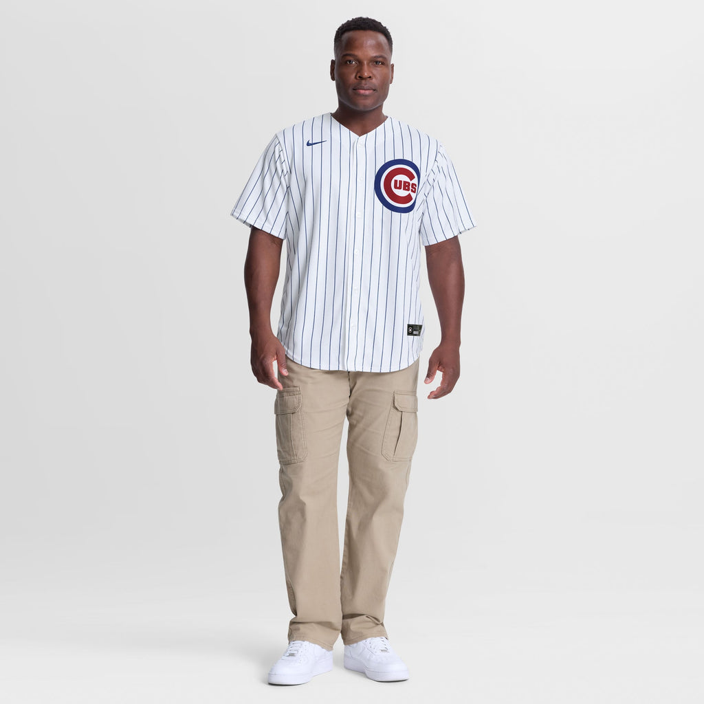 Men's Chicago Cubs Tyrone Taylor Nike White Home Replica Jersey