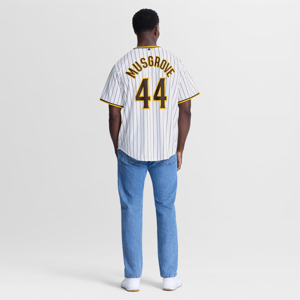Men's San Diego Padres Joe Musgrove Nike White Home Replica Jersey