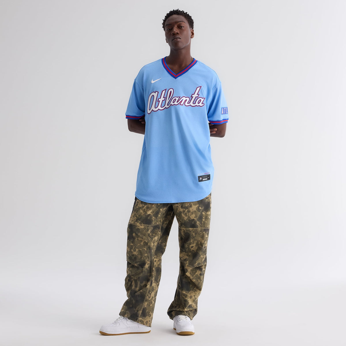 Men's Atlanta Braves  Nike Powder Blue 2026 City Connect Authentic Jersey