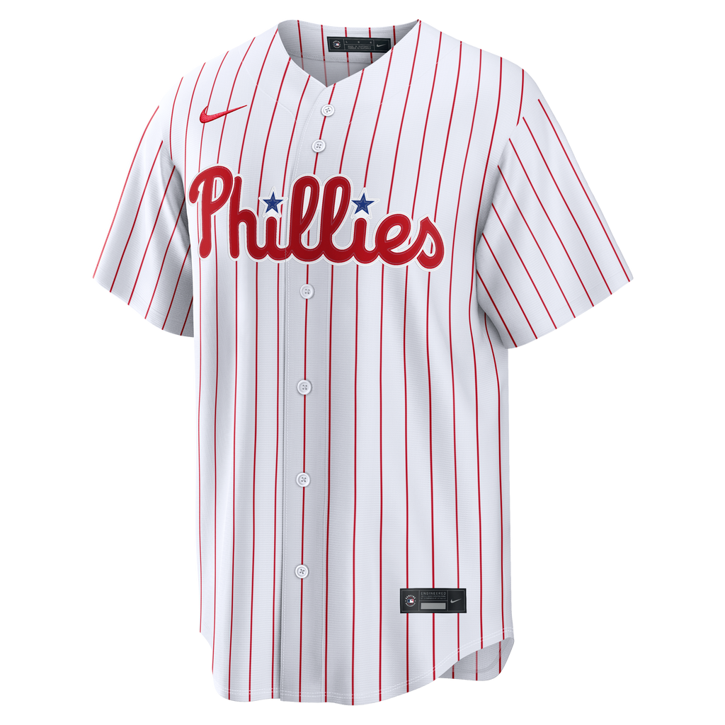 Men's Philadelphia Phillies Nike White Home Replica Jersey