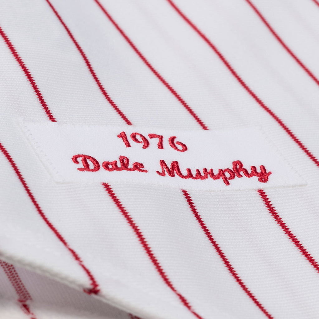Men's Atlanta Braves Dale Murphy Mitchell & Ness White 1976 Authentic Jersey