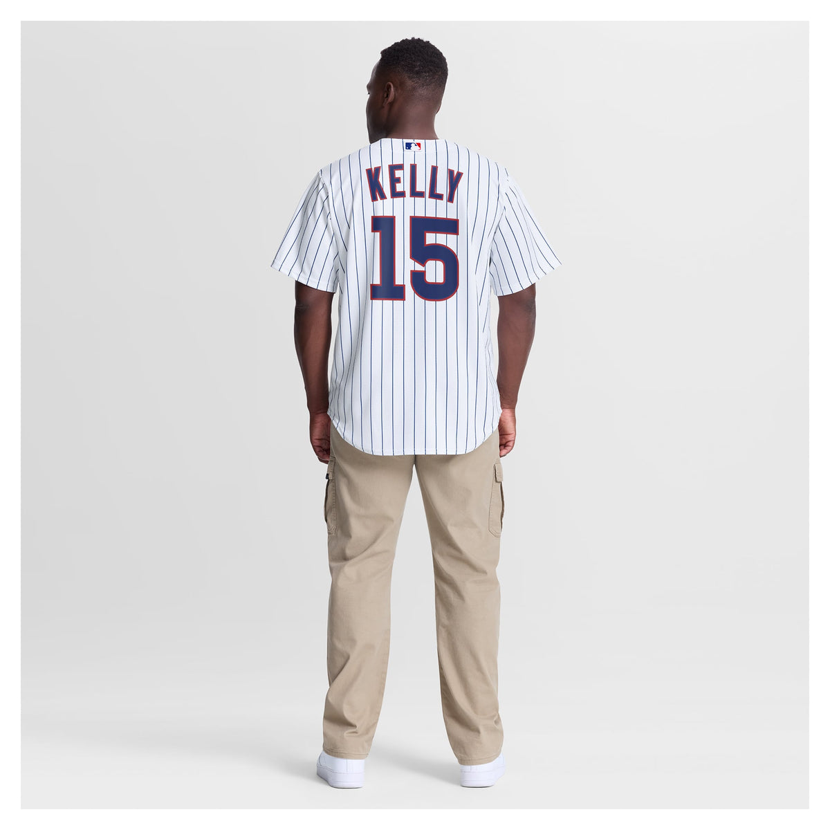 Men's Chicago Cubs Carson Kelly Nike White Home Replica Jersey