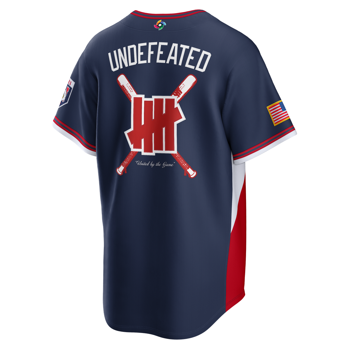 Men's USA Baseball Nike x Undefeated Navy 2026 World Baseball Classic Stadium Jersey