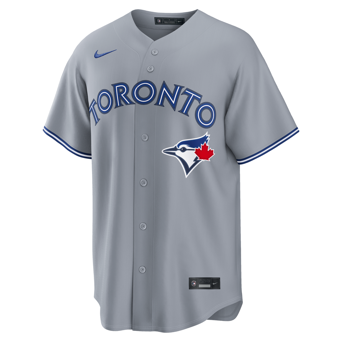Men's Toronto Blue Jays Anthony Santander Nike Gray Road Replica Jersey