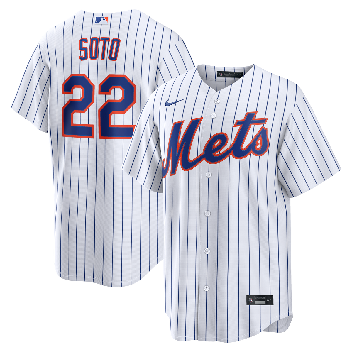 Men's New York Mets Juan Soto Nike Black Alternate Replica Jersey
