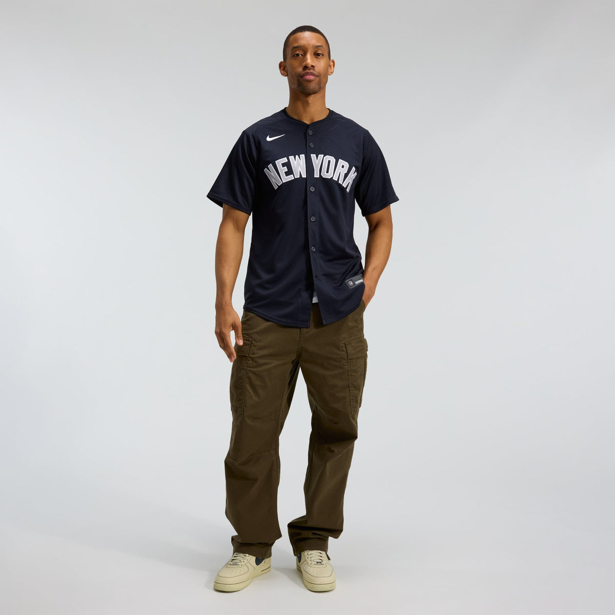 Men's New York Yankees Aaron Judge Nike Navy Alternate Limited Player Jersey