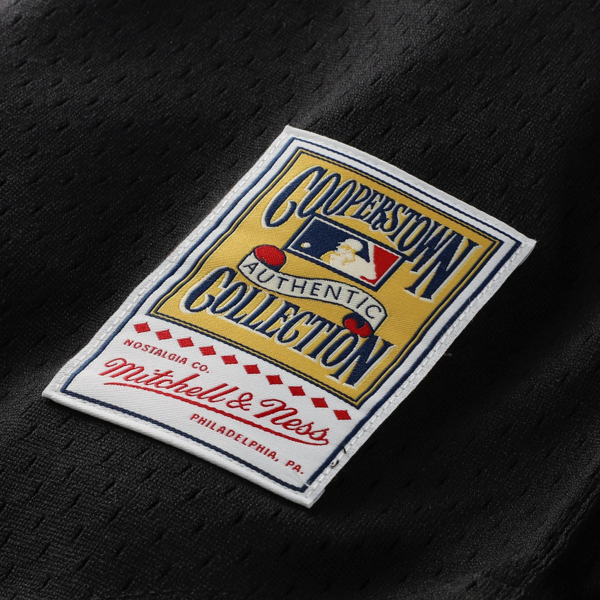 Men's Cincinnati Reds Barry Larkin Mitchell & Ness Red Throwback Cooperstown Mesh Batting Practice Jersey