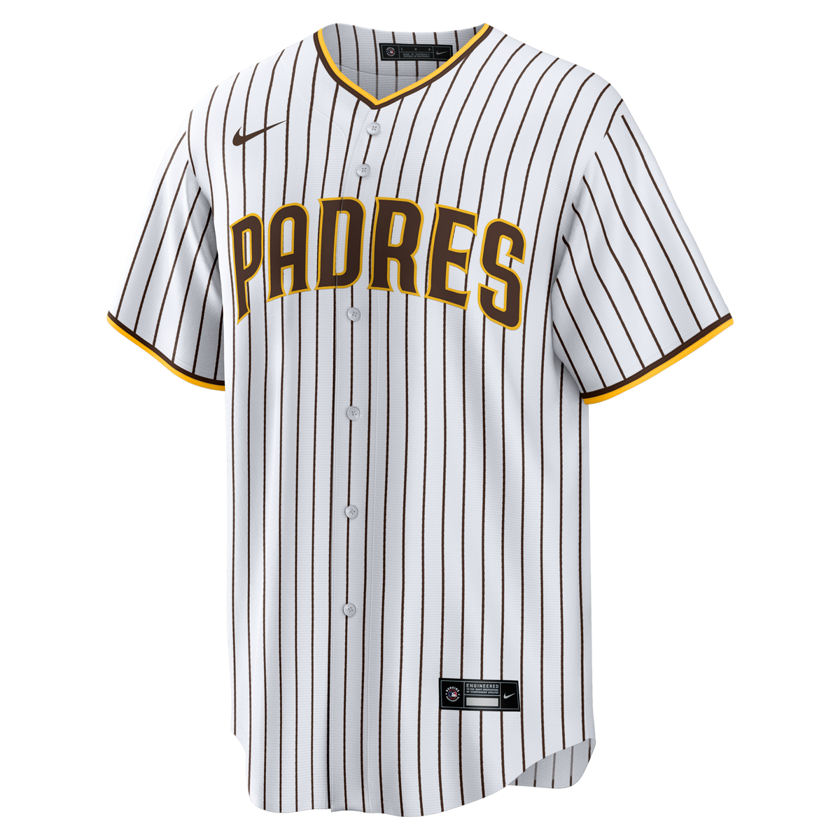 Men's San Diego Padres Nike White Home Big & Tall Replica Jersey