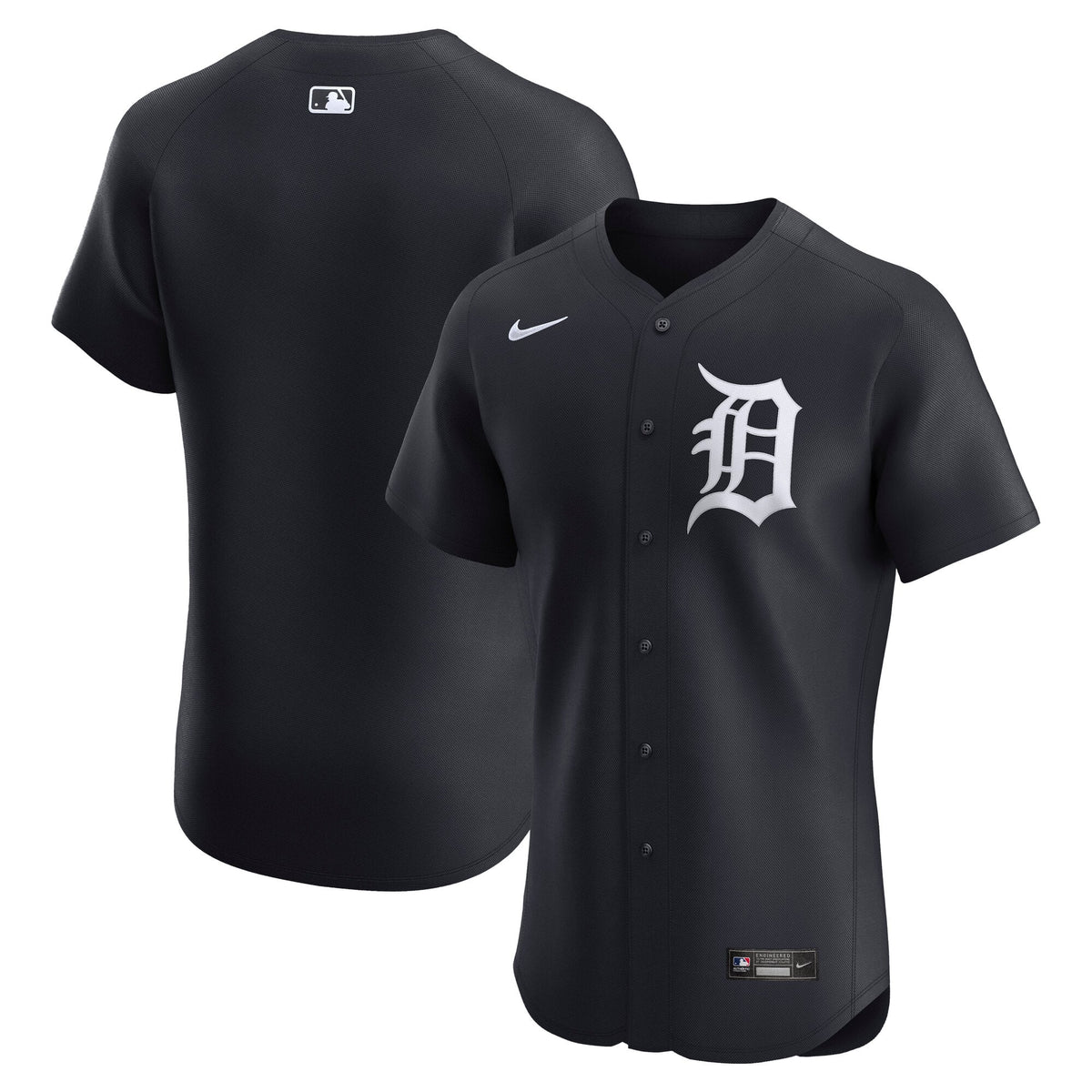 Men's Detroit Tigers Nike White Home Elite Jersey