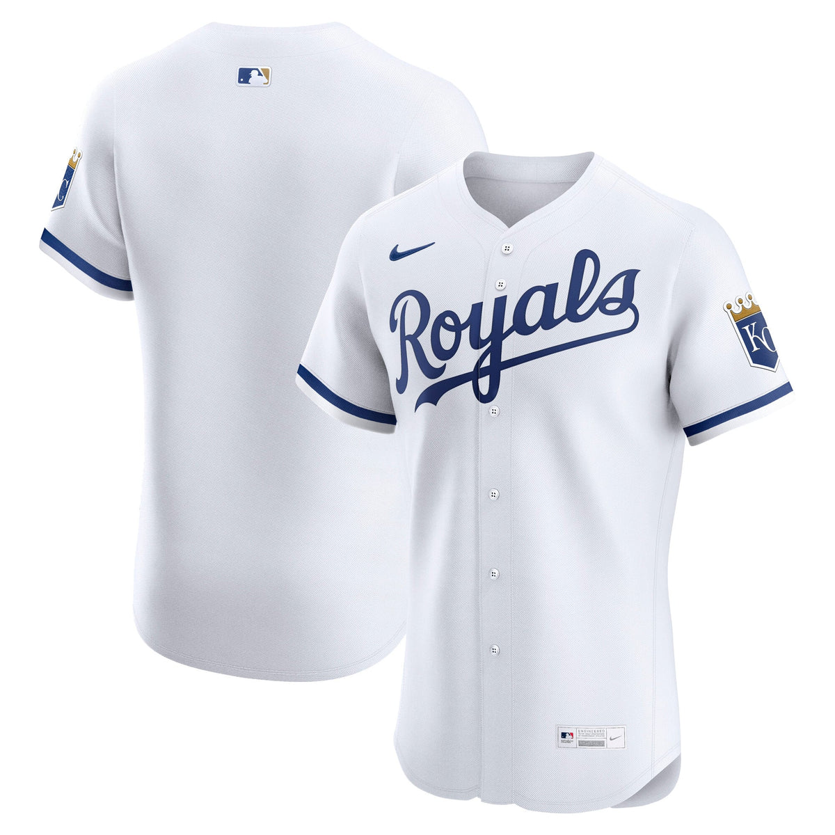 Men's Kansas City Royals Nike Royal Alternate 2 Elite Jersey