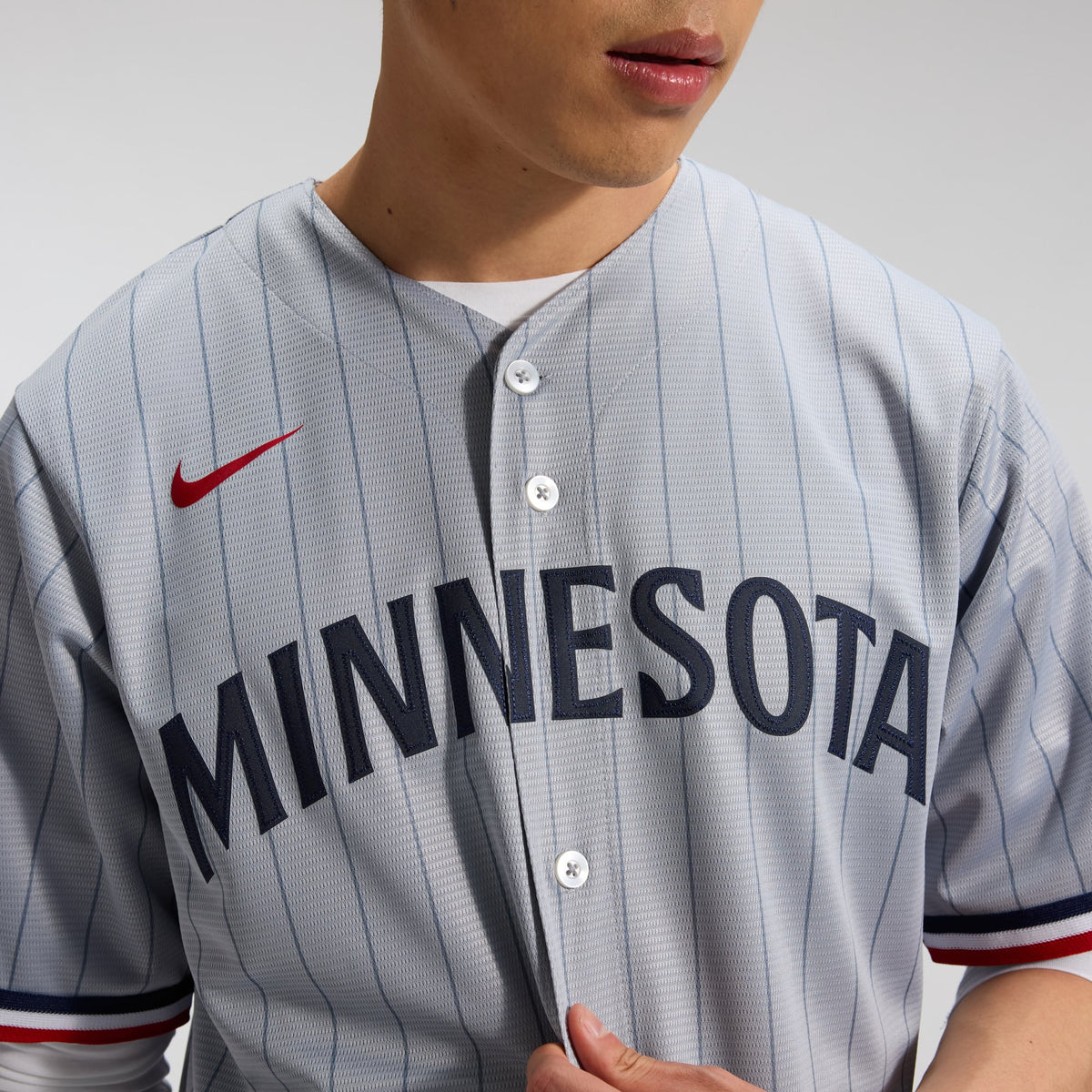 Men's Minnesota Twins  Nike White Home Replica Team Jersey