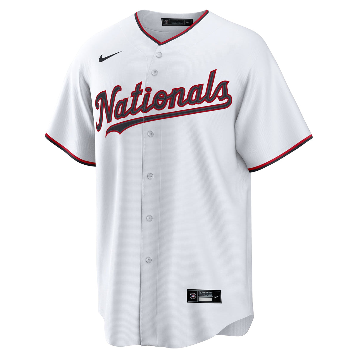 Men's  Washington Nationals  Nike White Home Replica Jersey