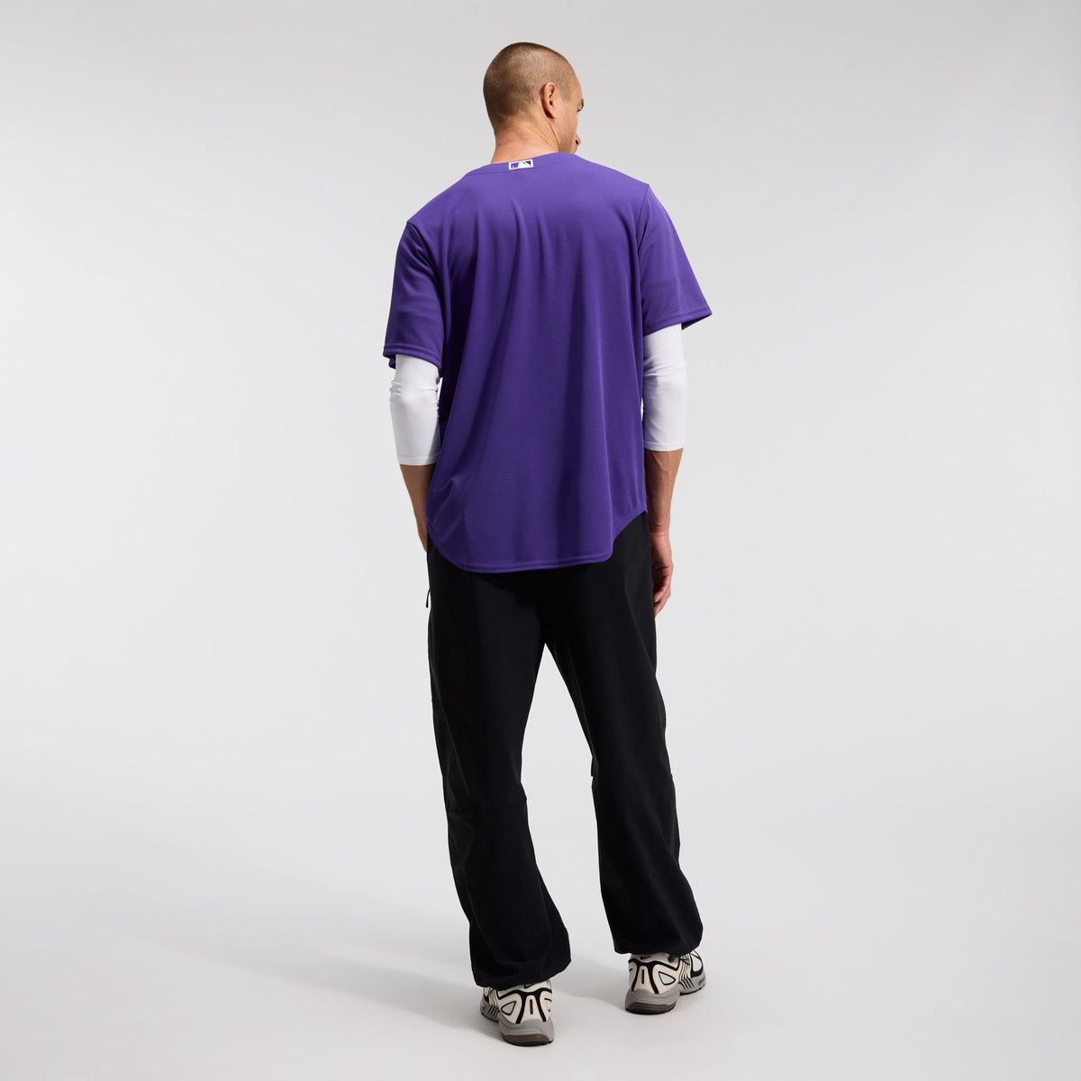Men's Colorado Rockies Nike Purple Alternate Replica Team Jersey