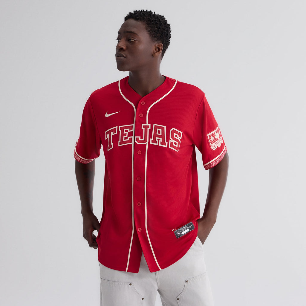 Men's Texas Rangers  Nike Red 2026 City Connect Stadium Jersey