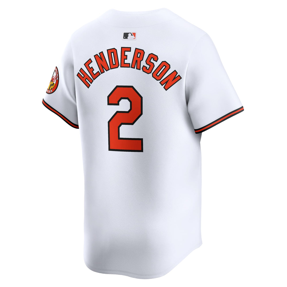Men's Baltimore Orioles Gunnar Henderson Nike White Home Limited Player Jersey