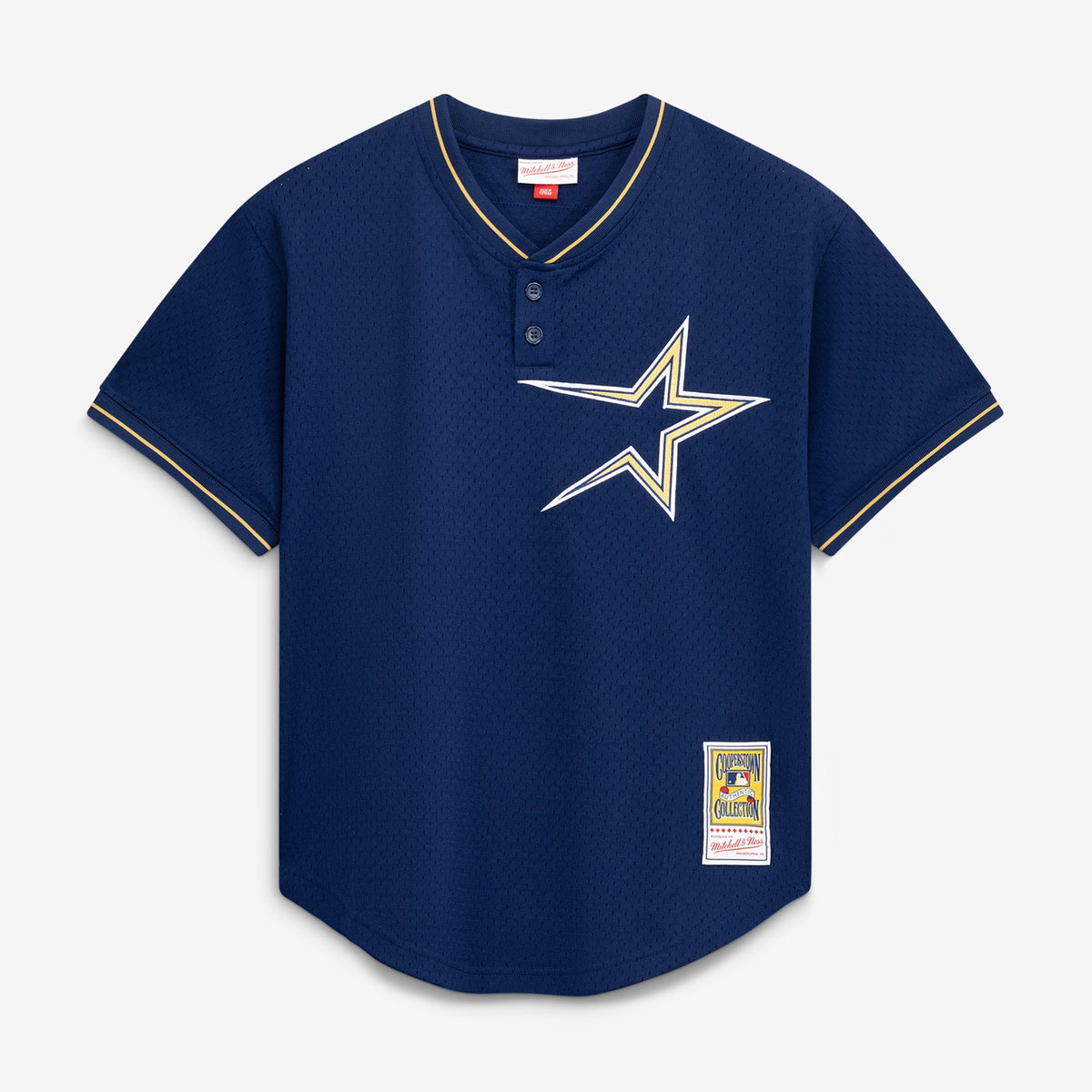 Men's Houston Astros Jeff Bagwell Mitchell & Ness Navy Authentic Batting Practice Jersey