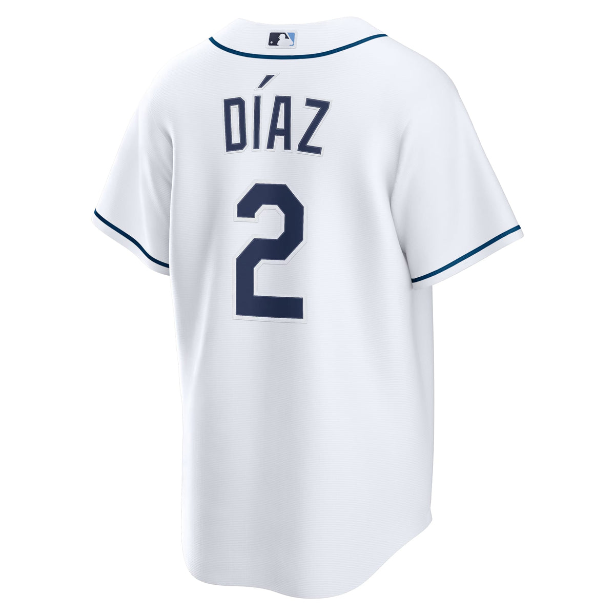 Men's  Tampa Bay Rays Yandy Díaz Nike White Home Replica Jersey