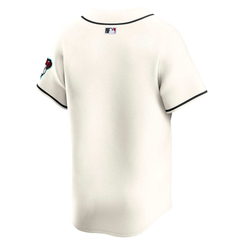 Men's Arizona Diamondbacks Nike Cream Home Limited Jersey