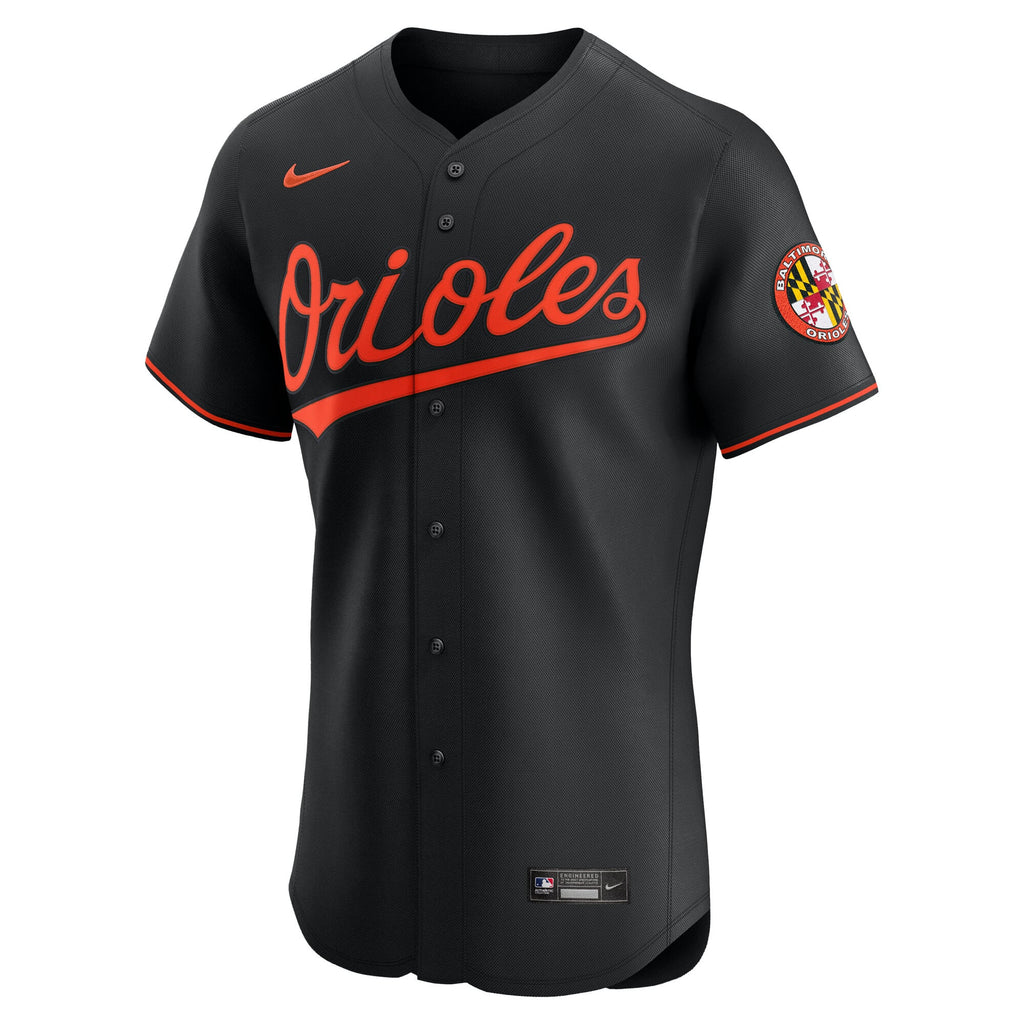 Men's Baltimore Orioles Nike Black Alternate  Elite Jersey