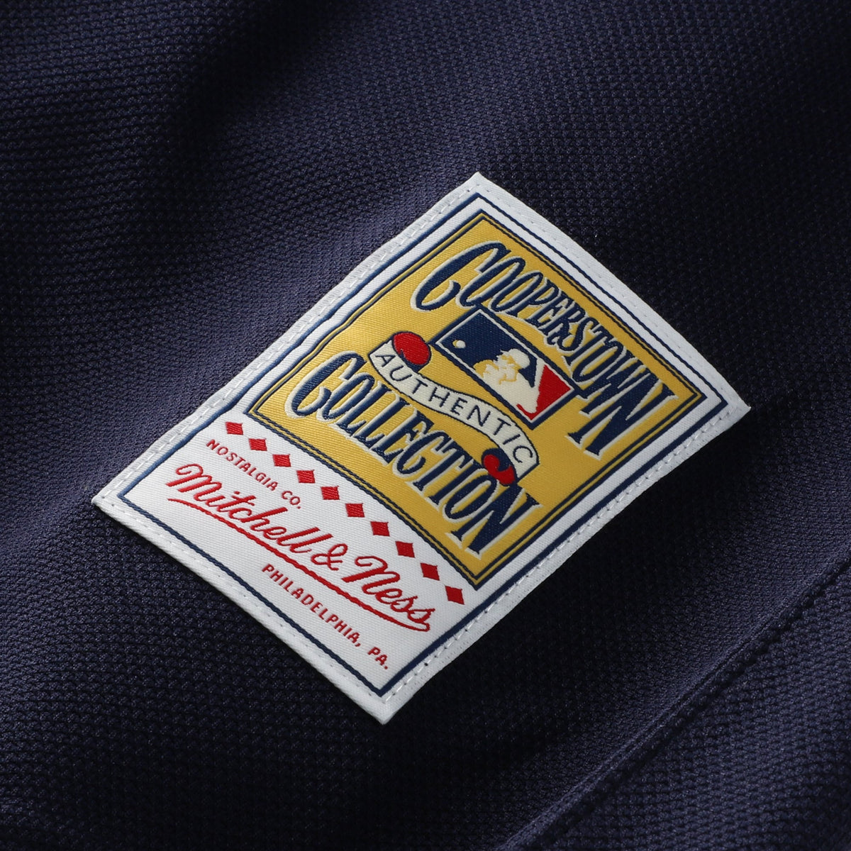 Men's Atlanta Braves Chipper Jones Mitchell & Ness Navy Authentic Batting Practice Jersey