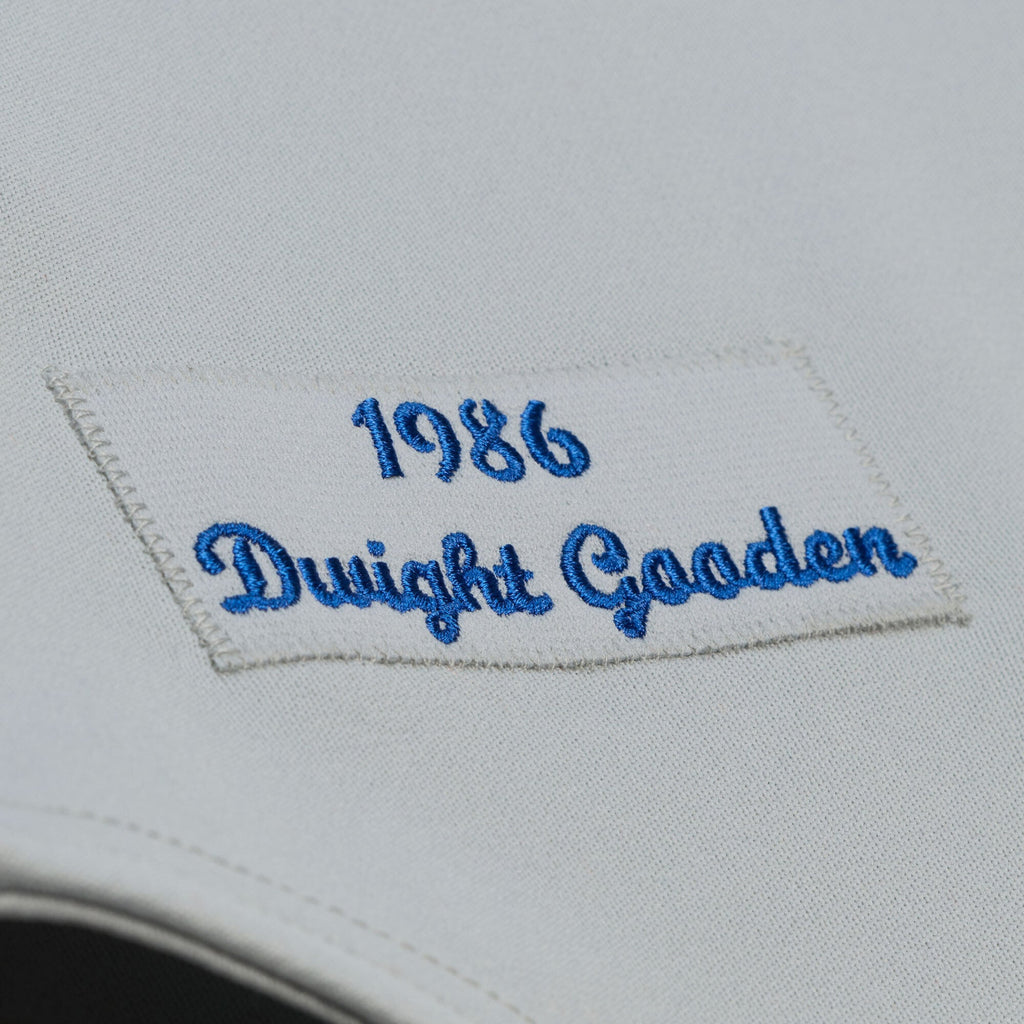 Men's New York Mets Dwight Gooden Mitchell & Ness White 1986 Authentic Jersey